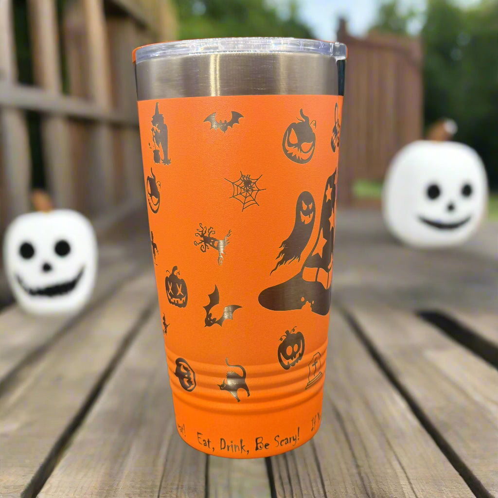 Halloween edition Polar Camel 20 oz. ION-Plated Ringneck Tumbler with Slider Lid