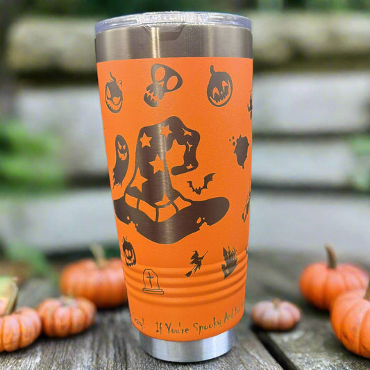 Halloween edition Polar Camel 20 oz. ION-Plated Ringneck Tumbler with Slider Lid