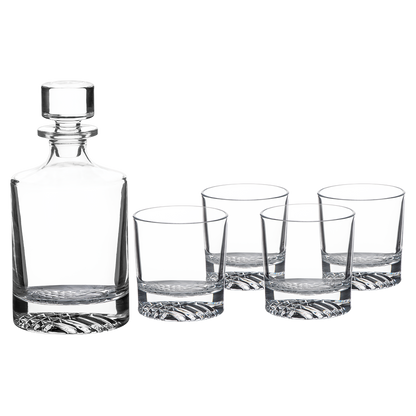 850ml Square Glass Decanter Set