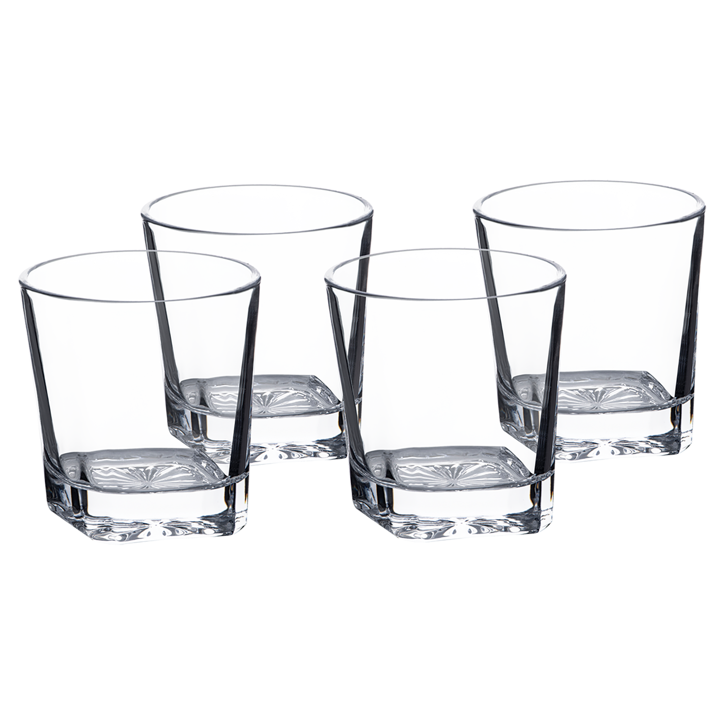 750ml Square Glass Decanter Set