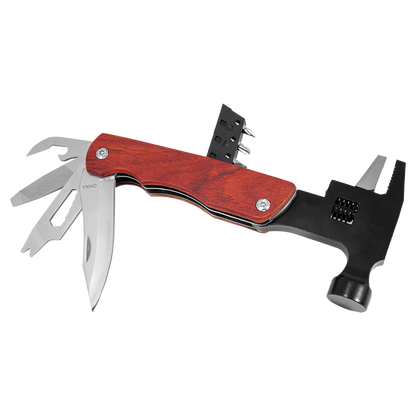 Hammer Multi-Tool with Wood Handle/Pouch