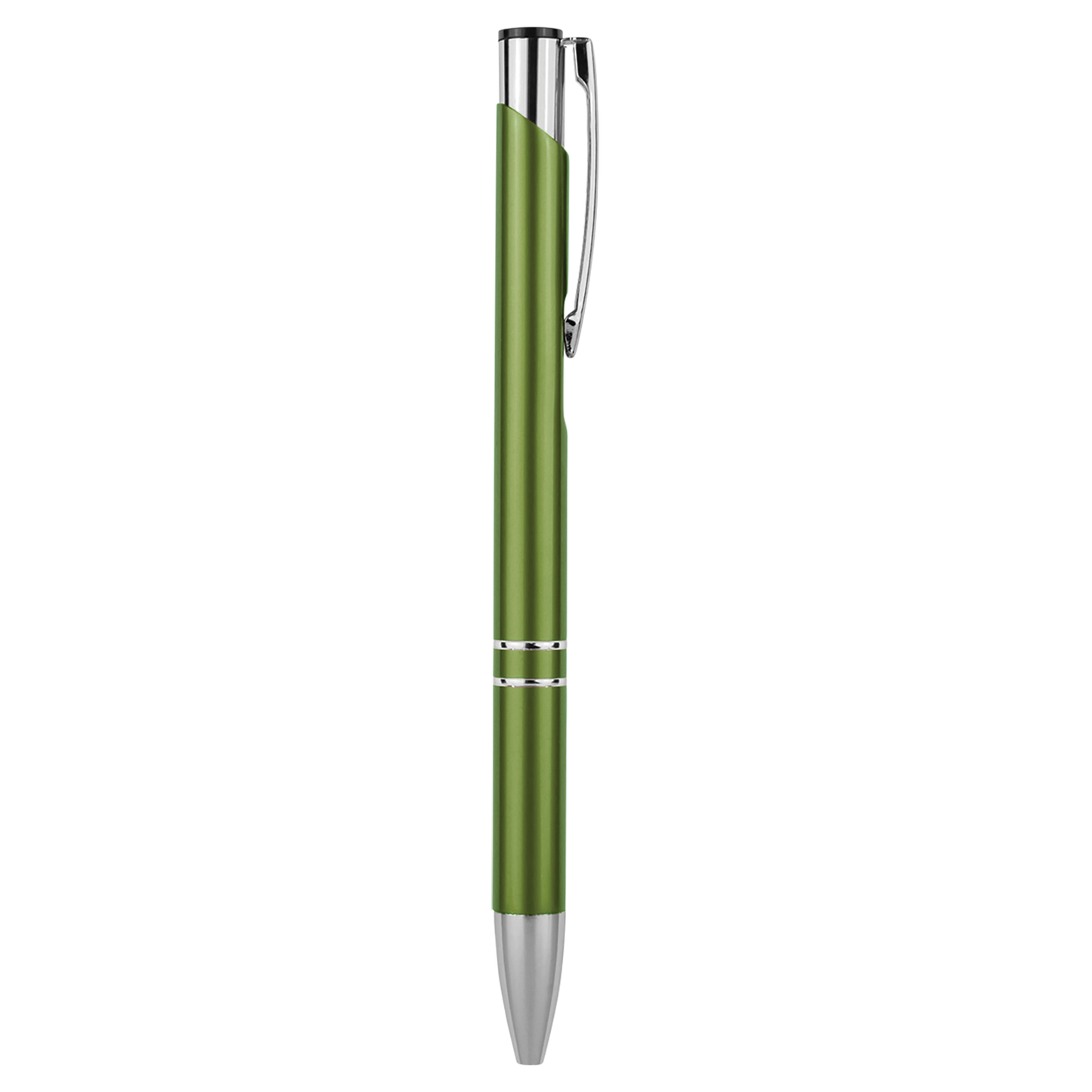 Silver Trim Laserable Pen